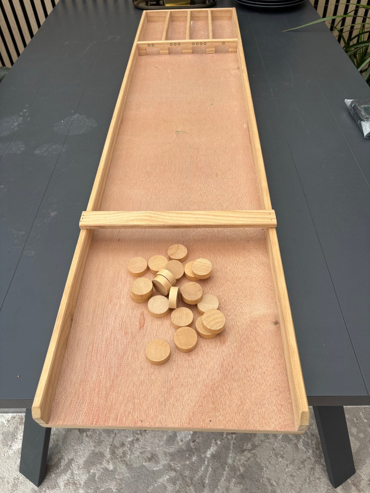 Sjoelbak - Klassiek Hollands Spel, Een of twee spelers, Ophalen of Verzenden, Gebruikt