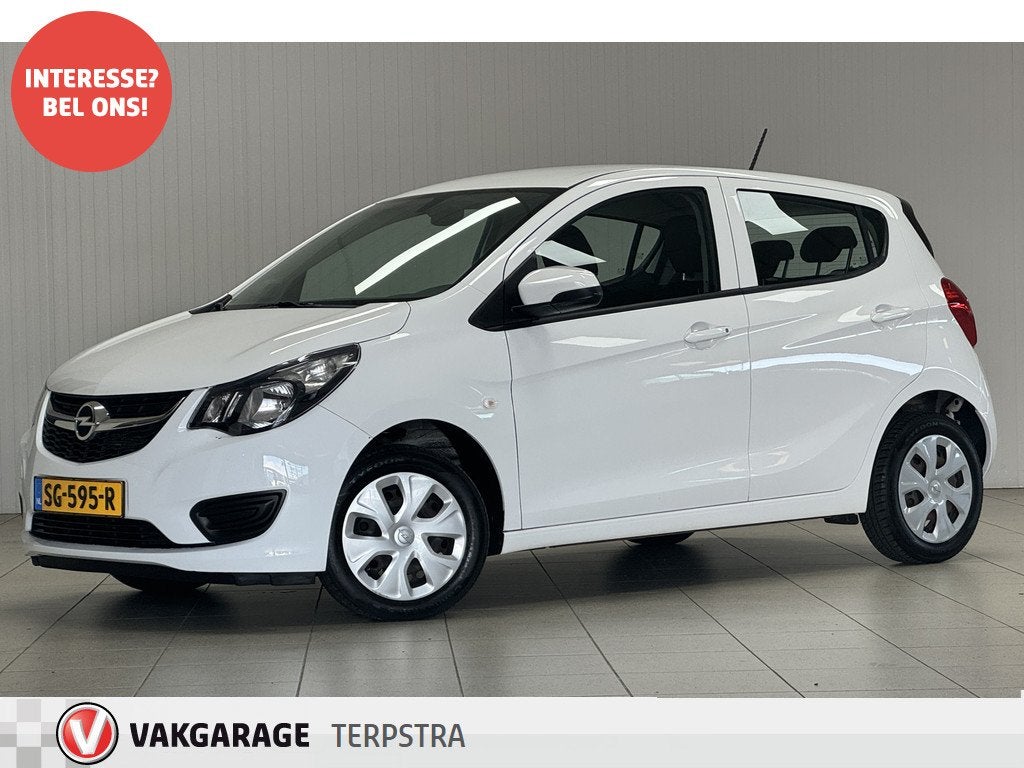 Opel KARL 1.0 ecoFLEX Edition/ 5-Drs/ Airco/ Cruise/ Elek. p, Voorwielaandrijving, 839 kg, Stof, Gebruikt