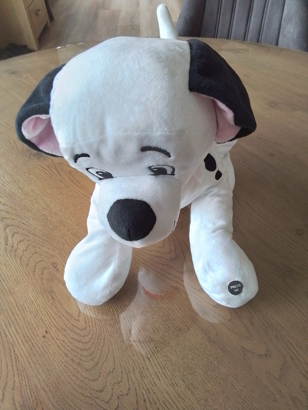 101 Dalmatier met geluid, Disney, Overige typen, Ophalen of Verzenden, Zo goed als nieuw