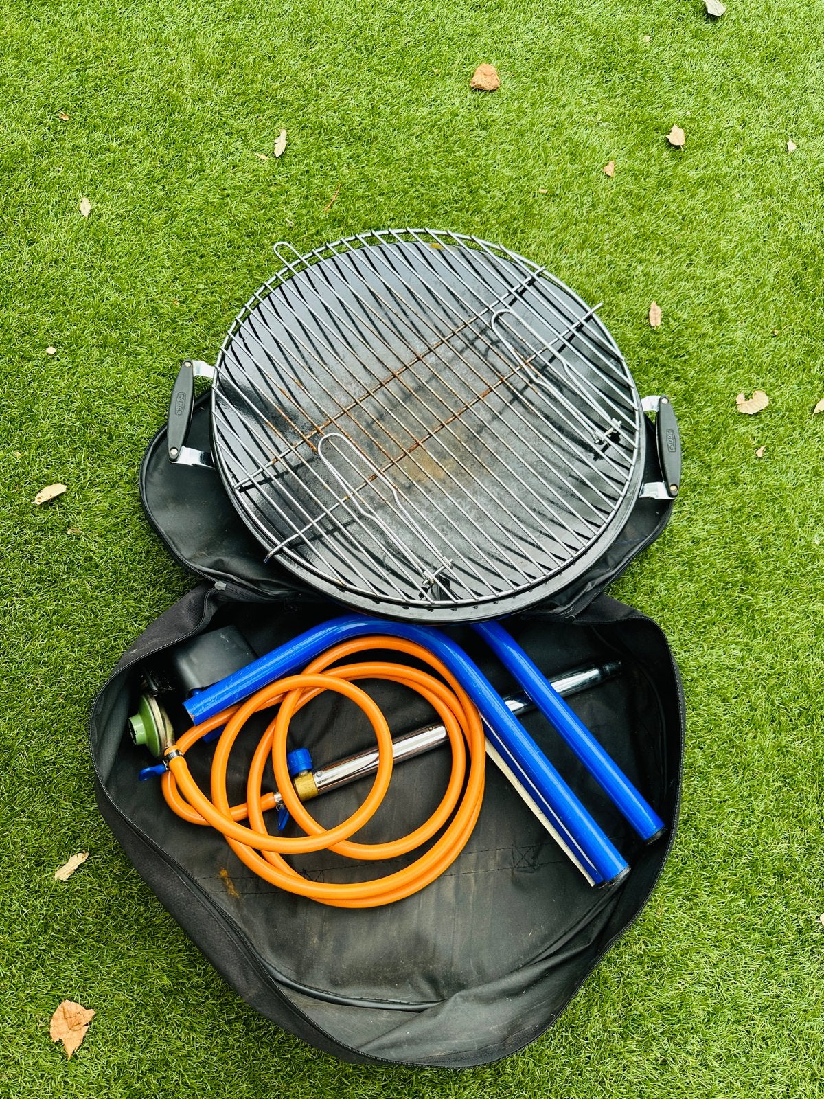 Cadac Global BBQ met tas en gasslang, Ophalen, Gebruikt