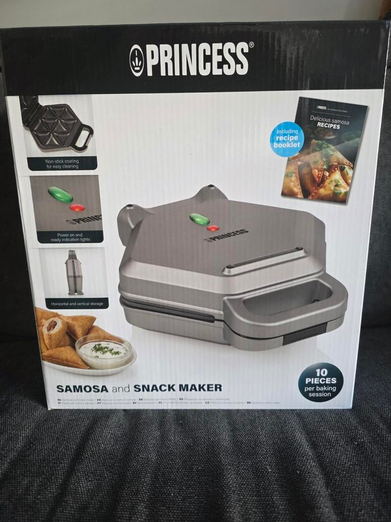 Princess Samosa en Snack Maker - Nieuw in doos 3 beschikbaar, Overige typen, Nieuw, Ophalen of Verzenden, Metaal