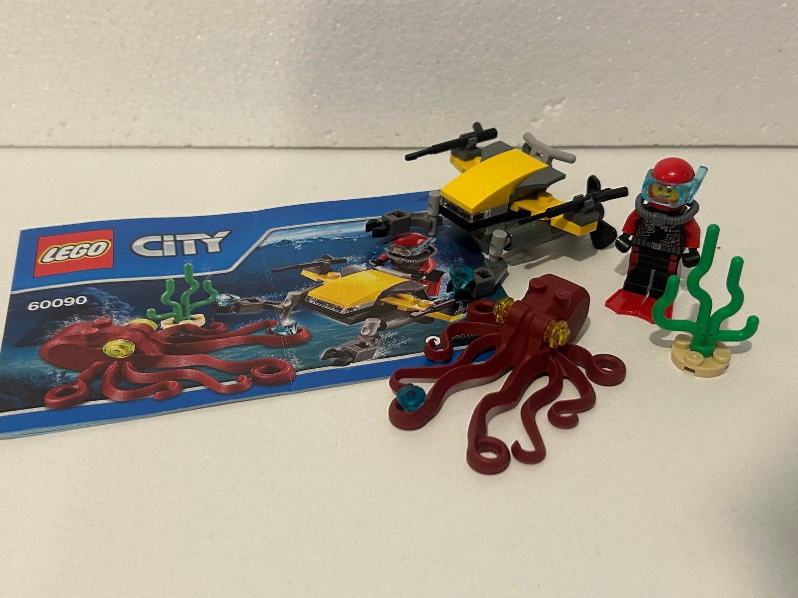 Lego city 60090 diepzeeduiker, Compleet, Lego, City, Indo@lego.com