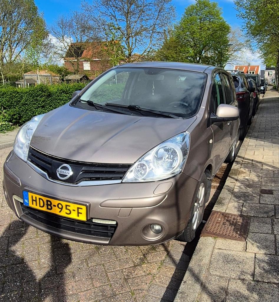 Nissan Note 1.4  E11 Luxury 2010 Bruin, Voorwielaandrijving, Bluetooth, 4 cilinders, Bruin