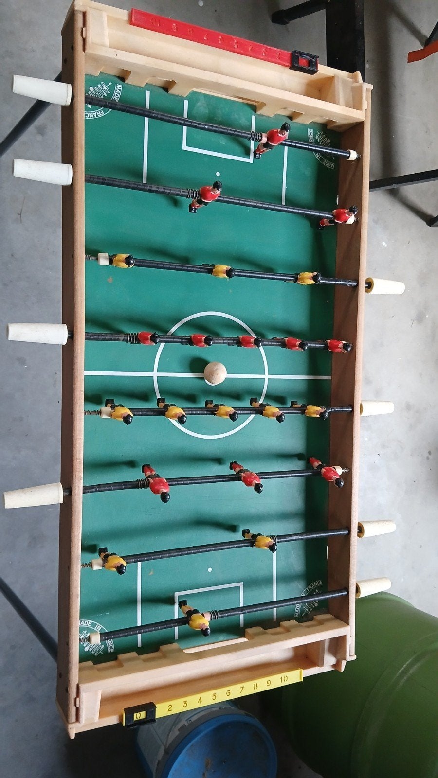 Zestiger jaren voetbaltafel, Kinderen en Baby's, Speelgoed | Voetbaltafels, Ophalen, Gebruikt