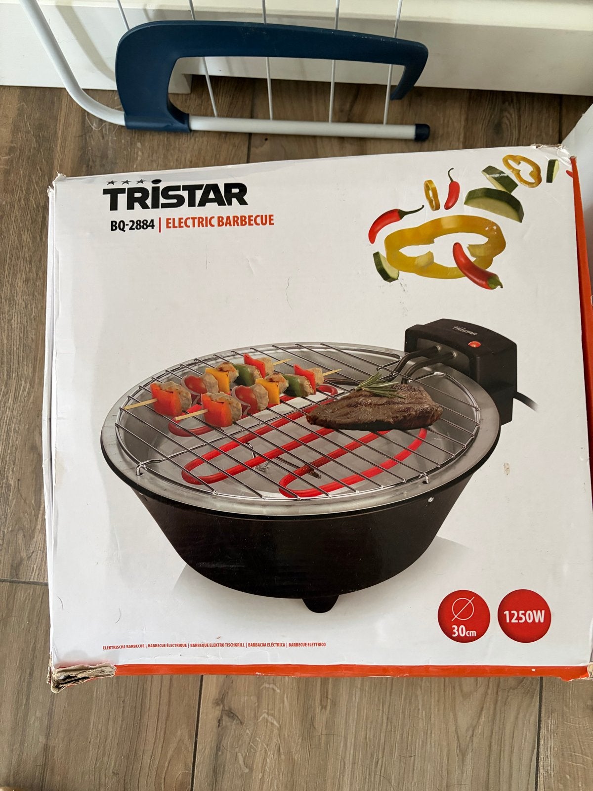 Tristar BQ-2884 Elektrische Barbecue - Nieuw in doos, Ophalen of Verzenden, Gebruikt