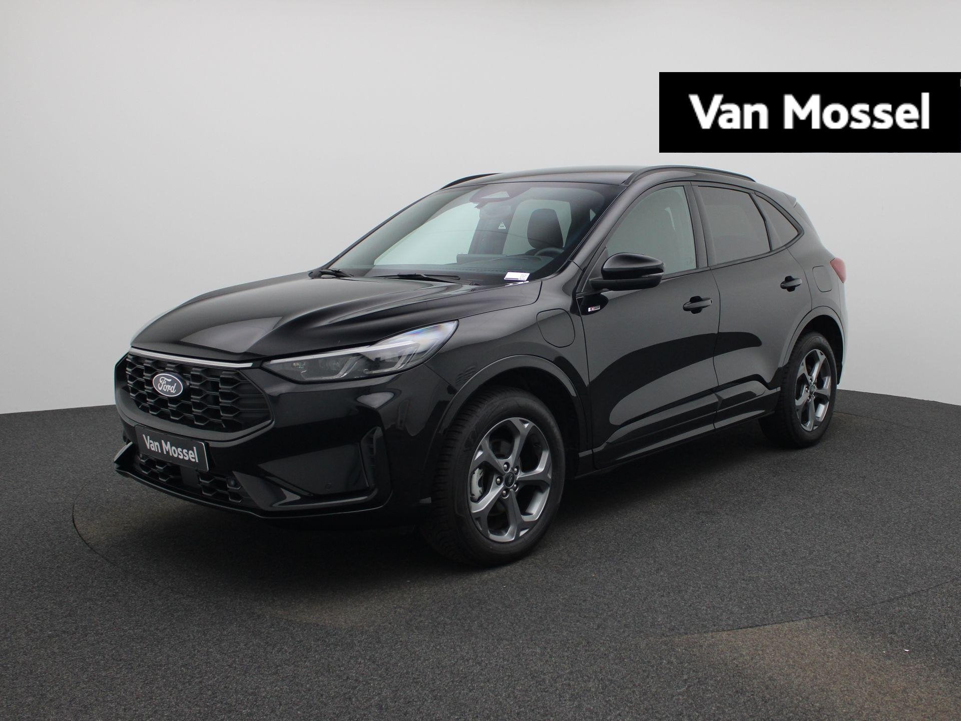 Ford Kuga 2.5 PHEV ST-Line | Achteruitrijcamera | Cruise con, Auto's, Ford, Gebruikt, Euro 6, Zwart, Plug-in hybride