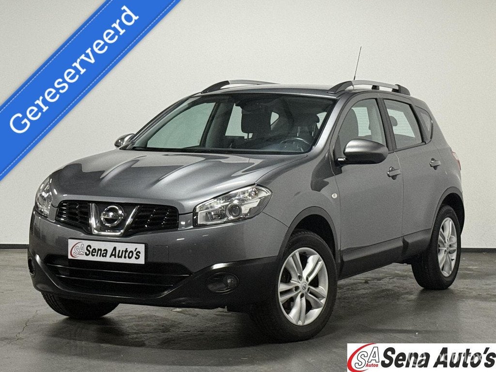Nissan Qashqai 1.6 Acenta/ Navi/ Cruise Contr/ Hoog, Auto's, Voorwielaandrijving, Stof, Gebruikt, 4 cilinders