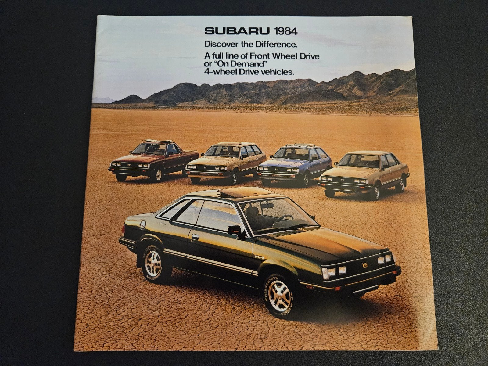 Brochure Subaru 1984 USA, Ophalen of Verzenden, Zo goed als nieuw, Overige merken