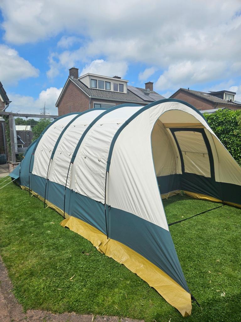 Ruime Hypercamp Fashion Gold tunneltent - 4 personen, Caravans en Kamperen, Tenten, Ophalen of Verzenden