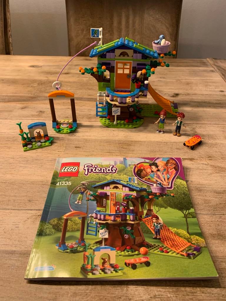 Lego Friends Mia's Boomhut 41335 - Complete Set, Kinderen en Baby's, Speelgoed | Duplo en Lego, Lego, Friends, Ophalen of Verzenden