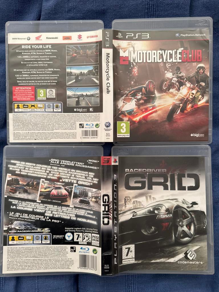 PS3 games (racen en voetbal), Spelcomputers en Games, Games | Sony PlayStation 3, Online, 2 spelers, Ophalen of Verzenden, Zo goed als nieuw