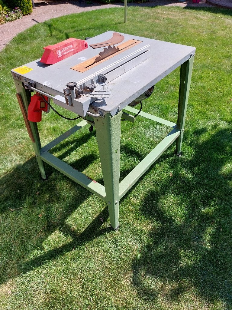 Zaagtafel van Elektra Beckum, Doe-het-zelf en Verbouw, Ophalen, Gebruikt, Cirkelzaag, 70 mm of meer