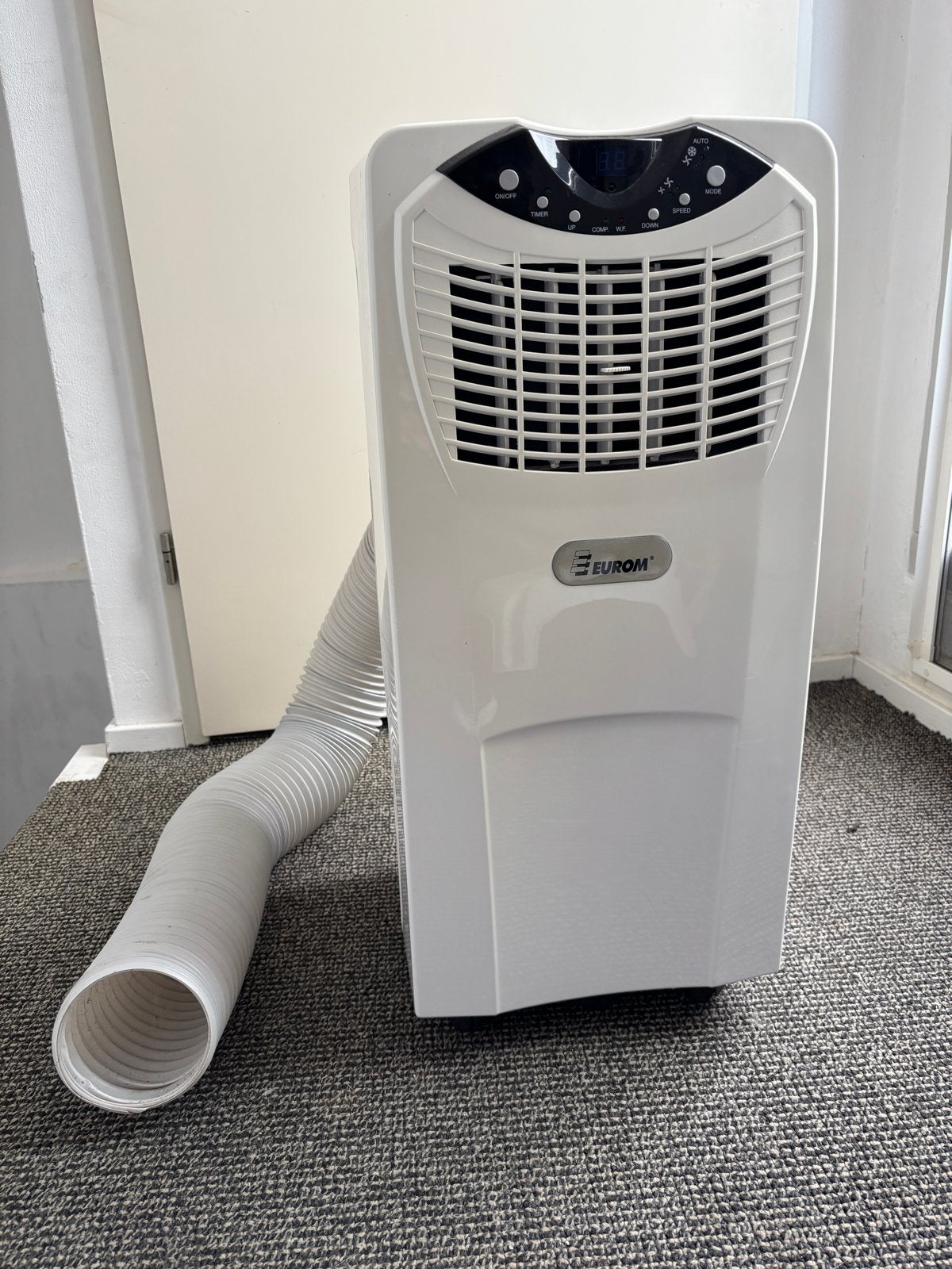 Eurom PAC 23R Mobiele Airco - Koelen en Ontvochtigen, Ophalen, Gebruikt, Minder dan 60 m³, 3 snelheden of meer