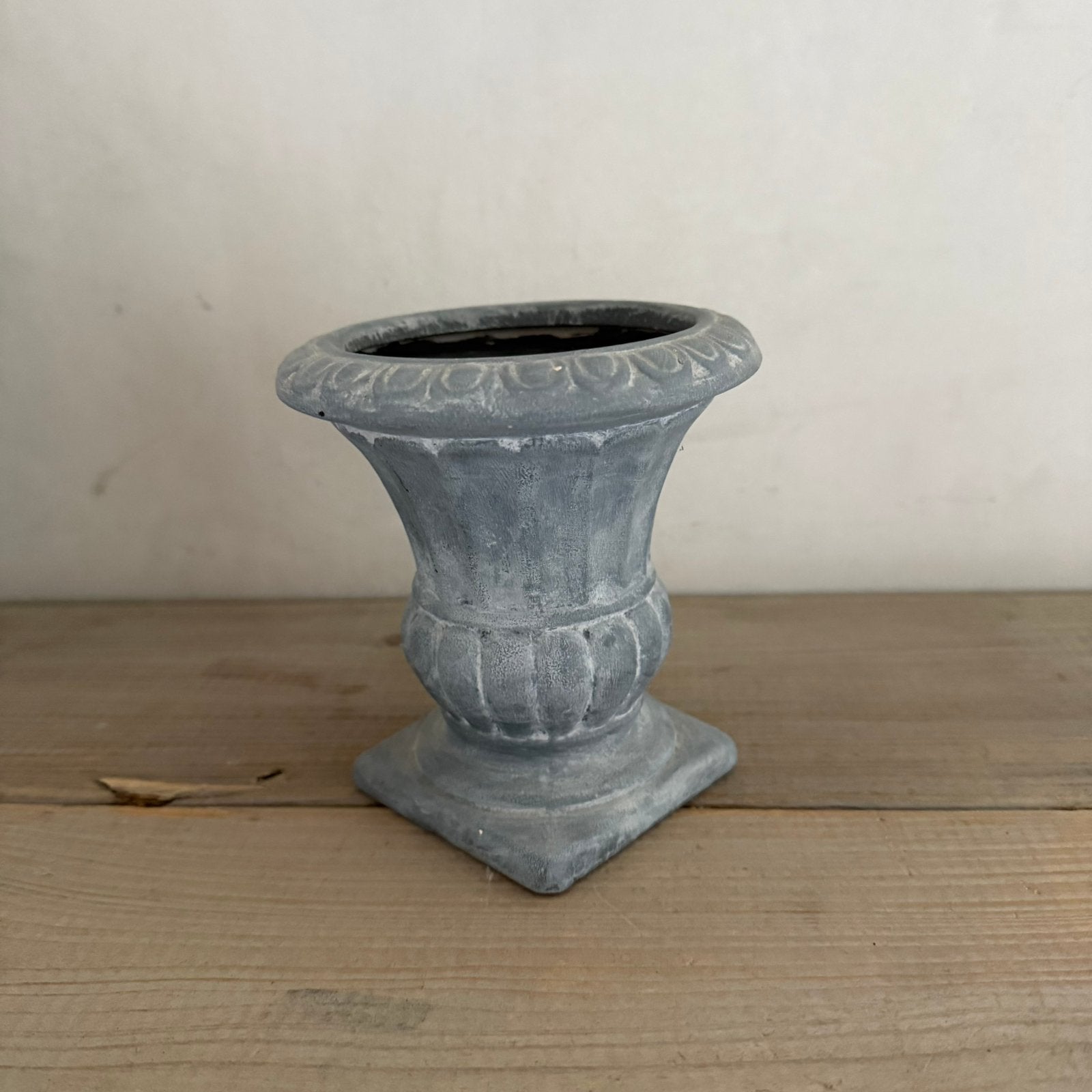Landelijk bloempotje potje vaasje h. 13 x b. 12 cm, Tuin en Terras, Ophalen of Verzenden, Zo goed als nieuw