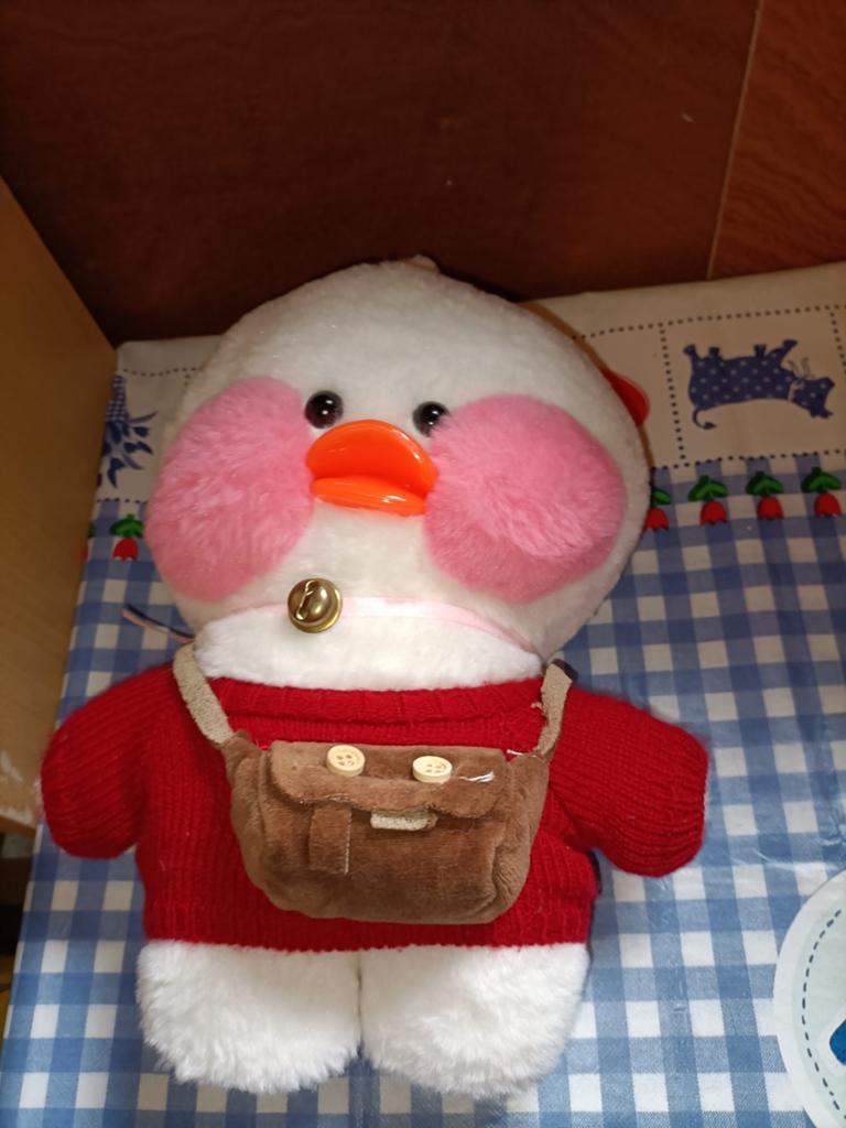 Paper Duck knuffel eend 29 cm groot, Ophalen of Verzenden, Zo goed als nieuw