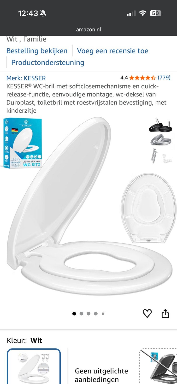 Familie wc bril nieuw in doos, Ophalen, Nieuw, Toilet
