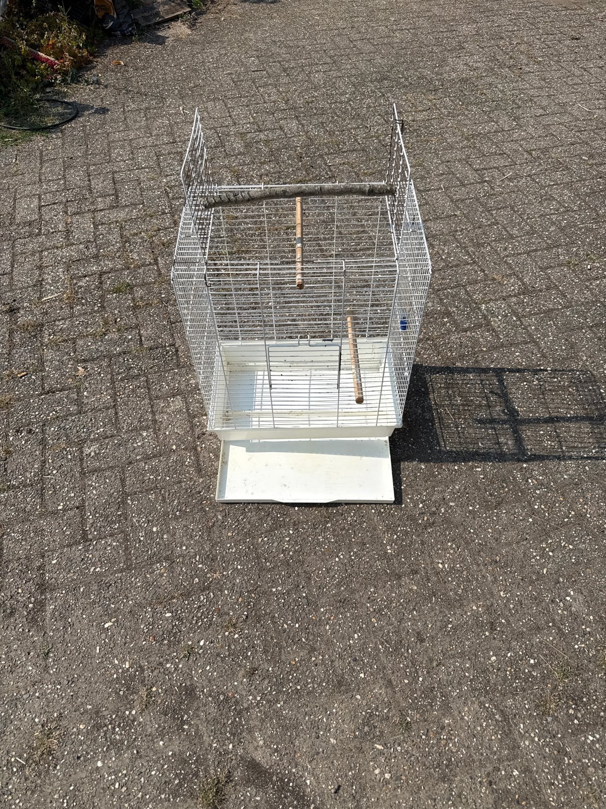 Parkieten kooi vogelkooi, Ophalen of Verzenden, Gebruikt, Metaal, Vogelkooi