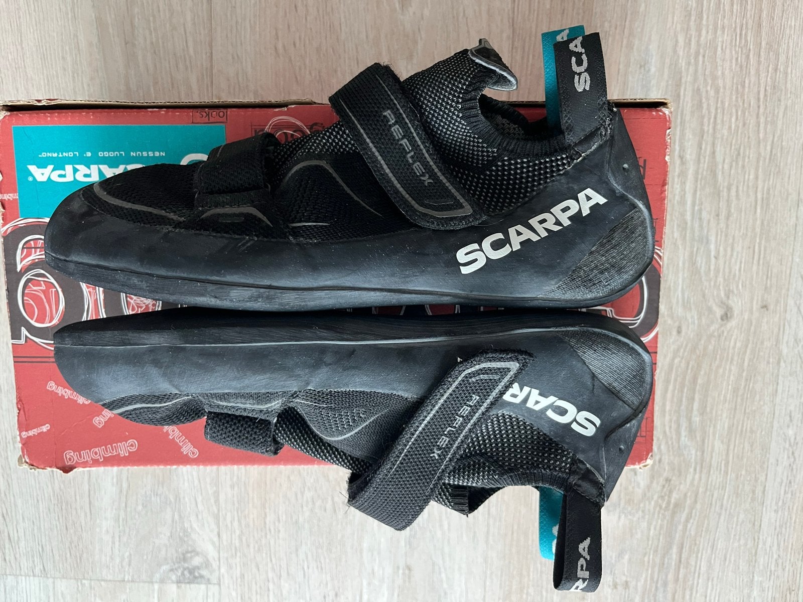 Scarpa Reflex V Klimschoenen Maat 44 - Zo goed als nieuw, Ophalen, Zo goed als nieuw, Klimsportschoenen