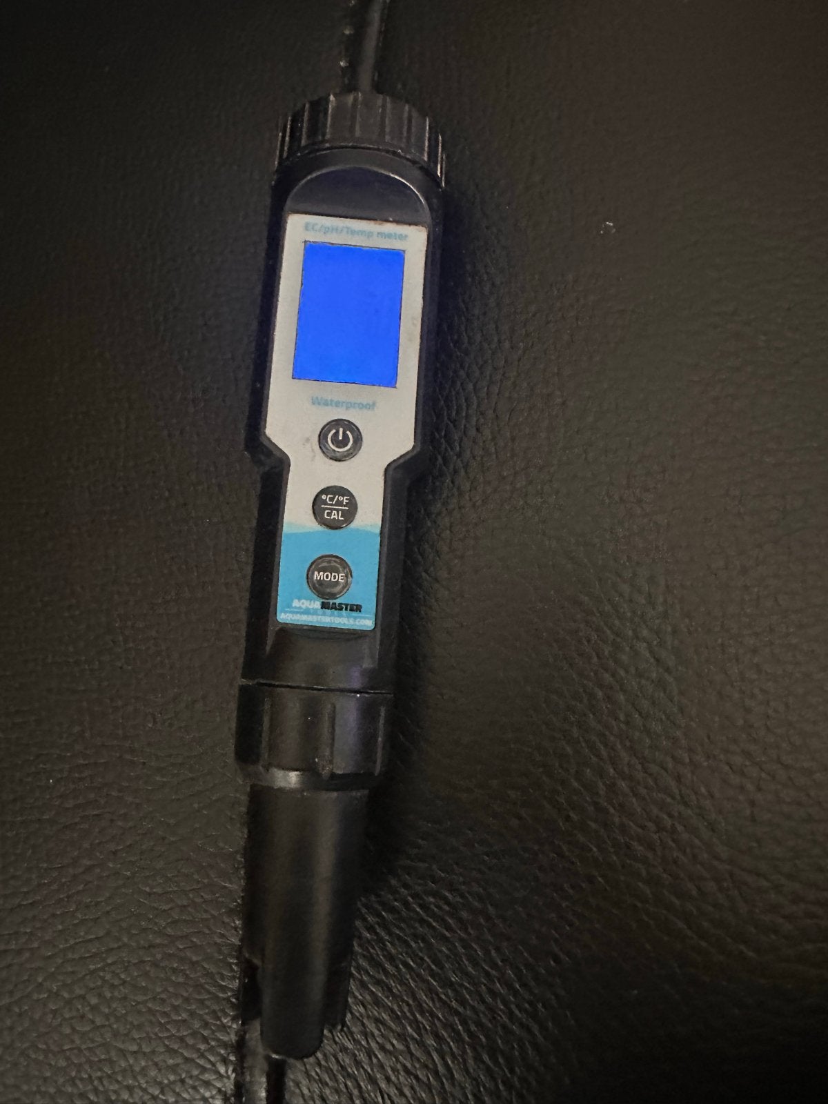 AQUAMASTER EC/pH/Temp meter - Waterdicht kweekspullen, Ophalen of Verzenden, Zo goed als nieuw