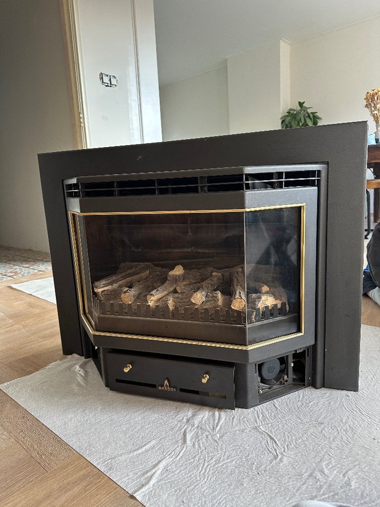 Barbas gaskachel – PANOLUX 65 NB, Huis en Inrichting, Ophalen, Gebruikt, Gas, Inbouw