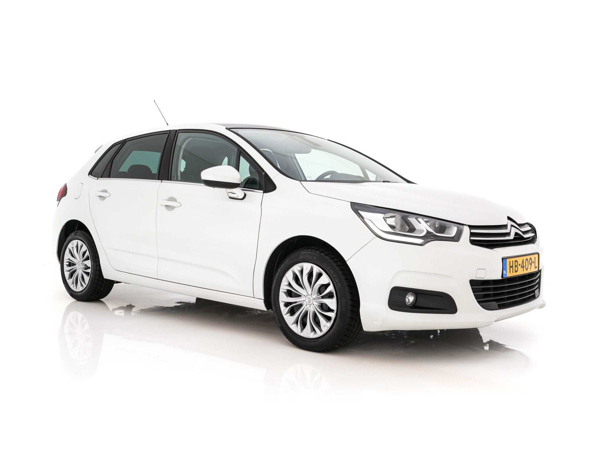 Citroën C4 1.6 BlueHDi Feel *PANO | SPORT-SEATS | PDC | PRI, Auto's, Voorwielaandrijving, 4 cilinders, Wit, Origineel Nederlands