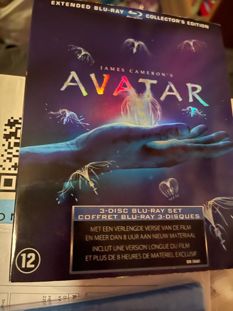 Avatar Extended Blu-ray Collector's Edition 3-Disc Set, Cd's en Dvd's, Blu-ray, Ophalen of Verzenden, Nieuw in verpakking, Science Fiction en Fantasy