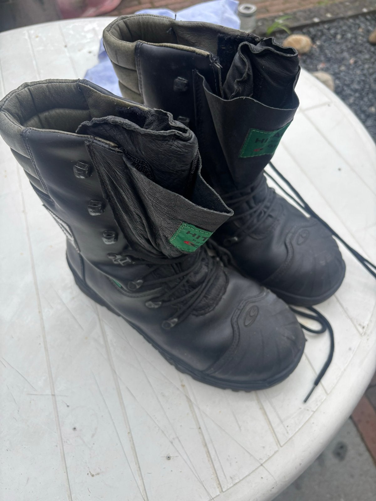 Cofra Power  zaag veiligheidslaarzen/ schoenen- Maat 42, Tuin en Terras, Ophalen of Verzenden, Zo goed als nieuw, Heren, Schoenen