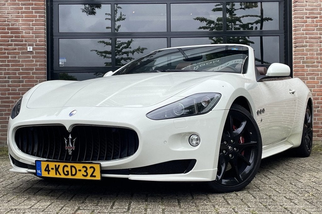 Maserati GranCabrio 4.7 V8 Sport NL-AUTO Uniek *21.000km* Br, Auto's, Maserati, Bedrijf, Te koop, GranCabrio, ABS, Airbags, Airconditioning