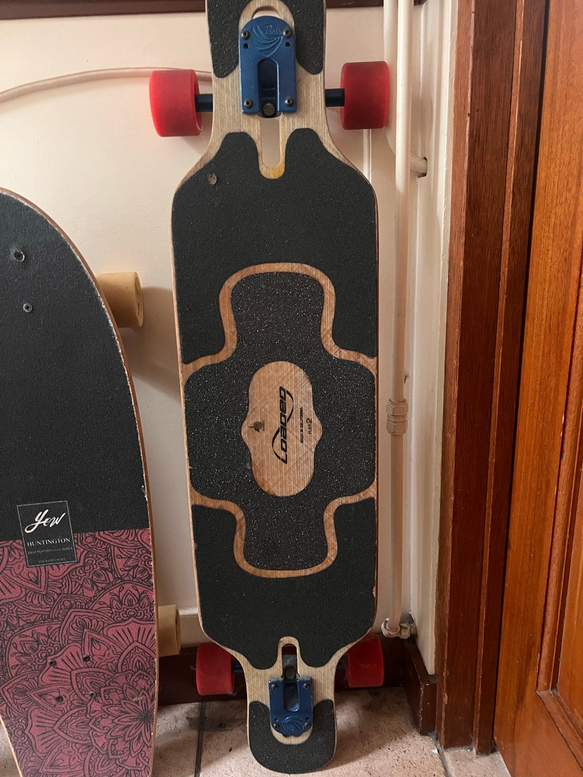 Loaded Longboard Flex 2, Tan Tien met Red Bones lagers, Ophalen, Gebruikt, Skateboard, Longboard