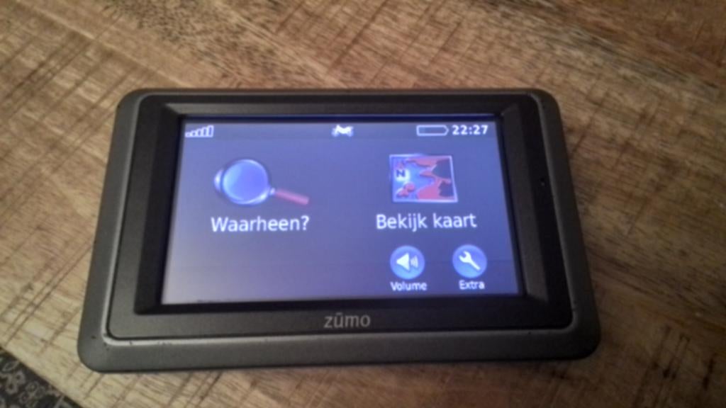 Garmin zumo 660 motor en auto navigatie, Ophalen of Verzenden, Gebruikt