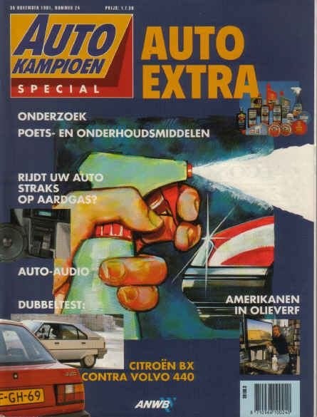 Autokampioen 24 1991: Citroen BX TGI - Volvo 440 - Mazda MX6, Ophalen of Verzenden, Gelezen, Algemeen