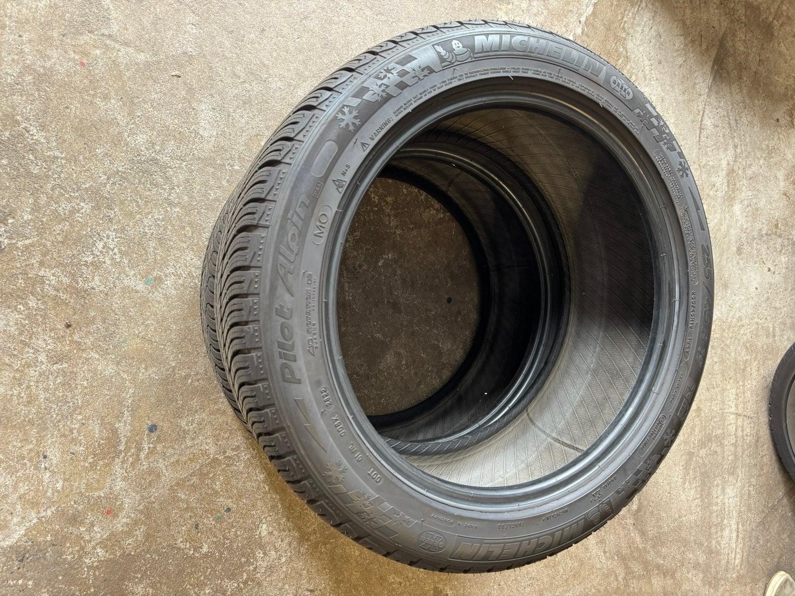 2x Michelin Pilot Alpin Winterbanden 255/45 R19 104V, Ophalen, Zo goed als nieuw