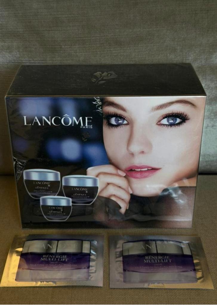 Skincare cadeau set Lancôme Génifique, repair & oogcrème, Ophalen of Verzenden, Nieuw, Gehele gezicht, Verzorging