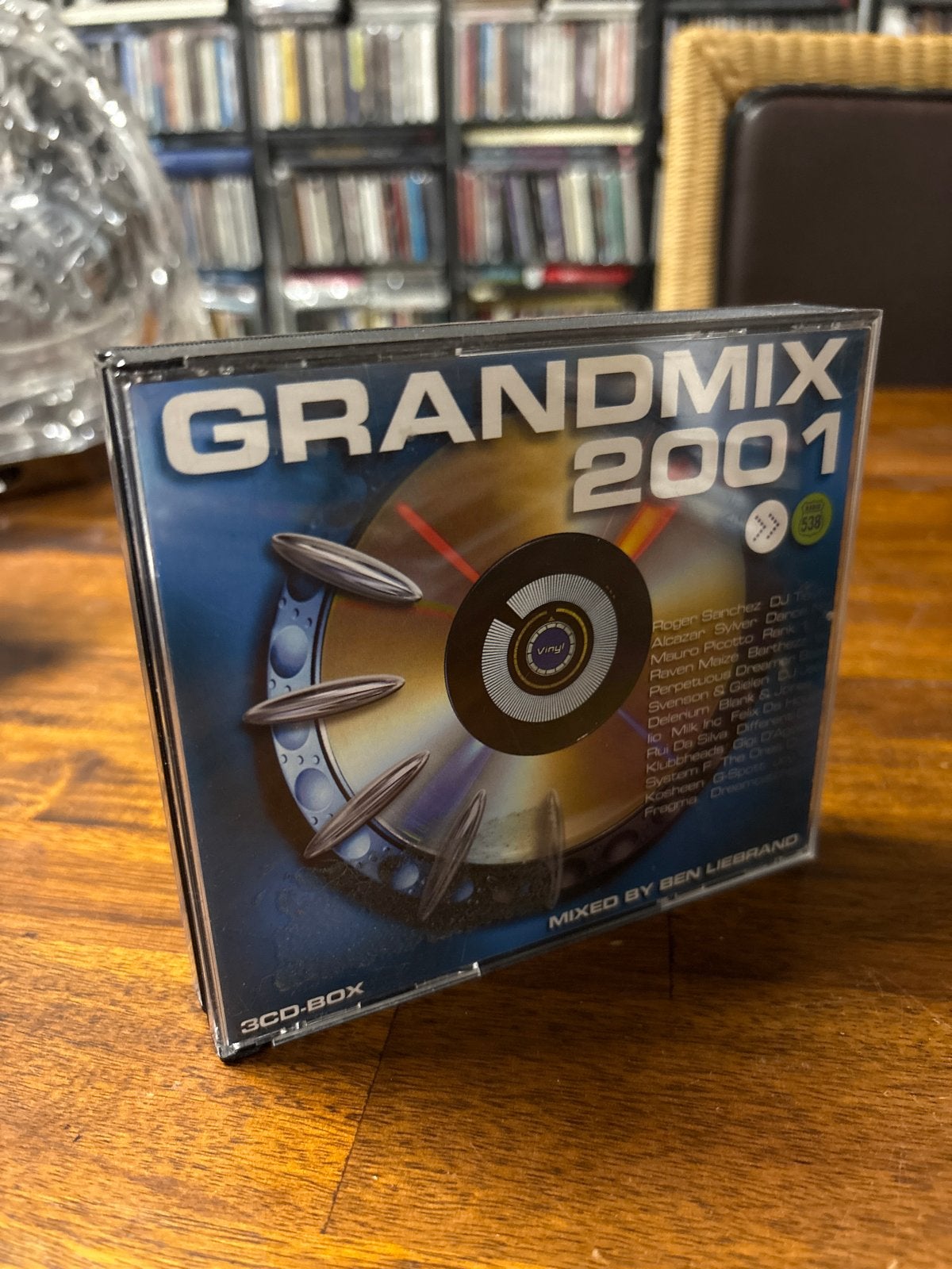 Grandmix 2001 - Mixed by Ben Liebrand (3CD-Box), Cd's en Dvd's, Gebruikt, Boxset, Dance, Ophalen of Verzenden