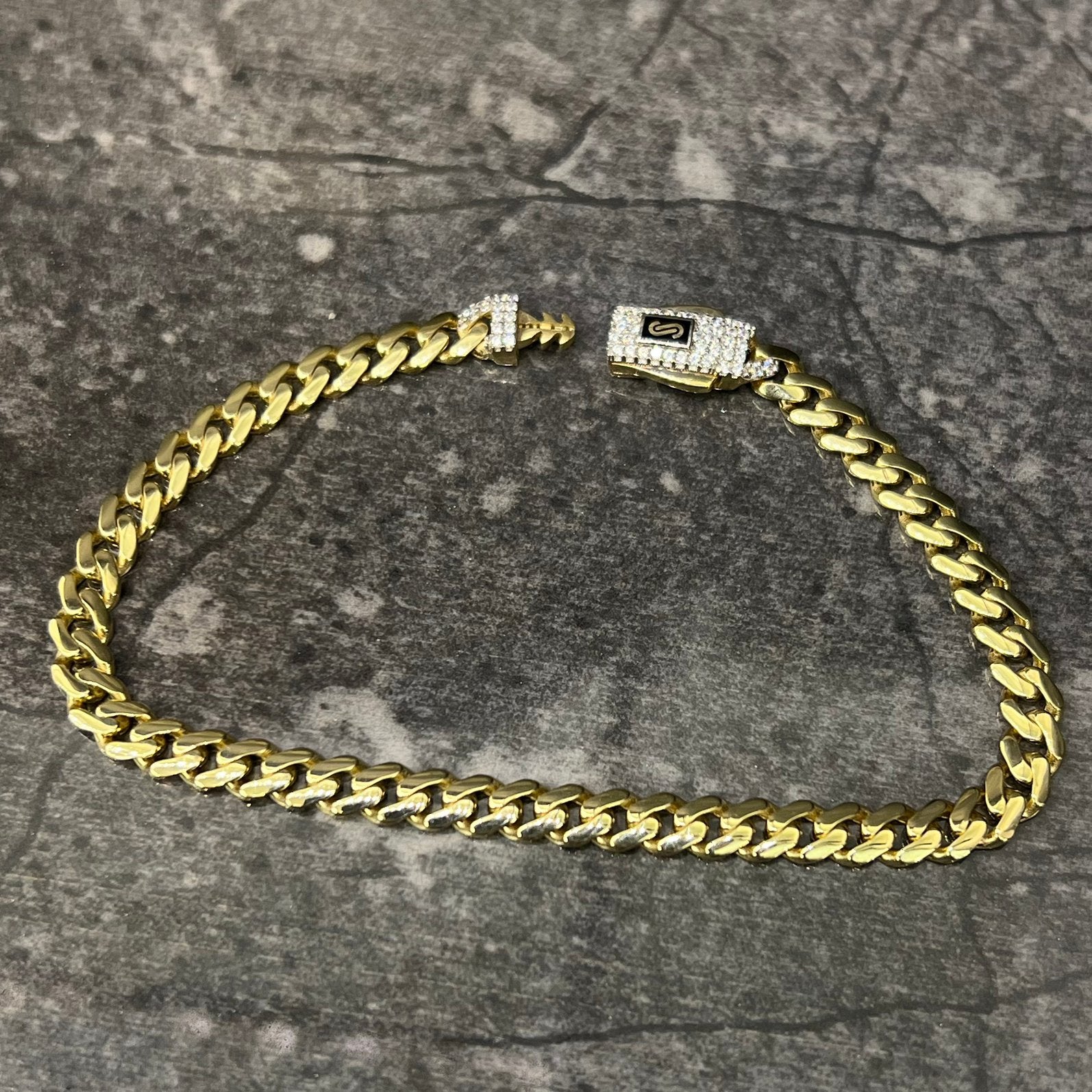 18k gouden armband prachtig gourmet monaco chain, Ophalen of Verzenden, Nieuw, Goud