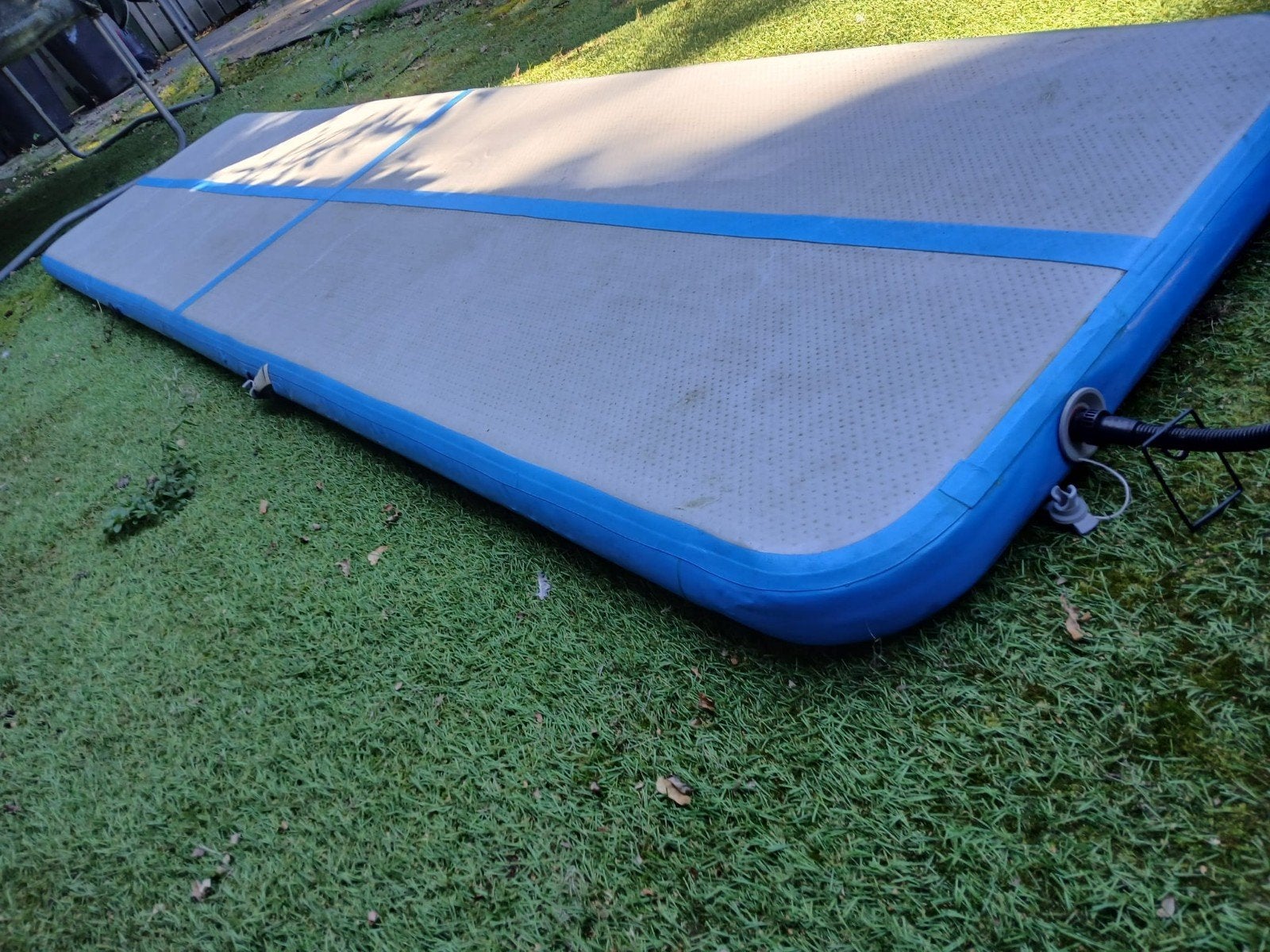 Airtrack,airrol en matjes ter bescherming, Ophalen, Gebruikt, Materiaal