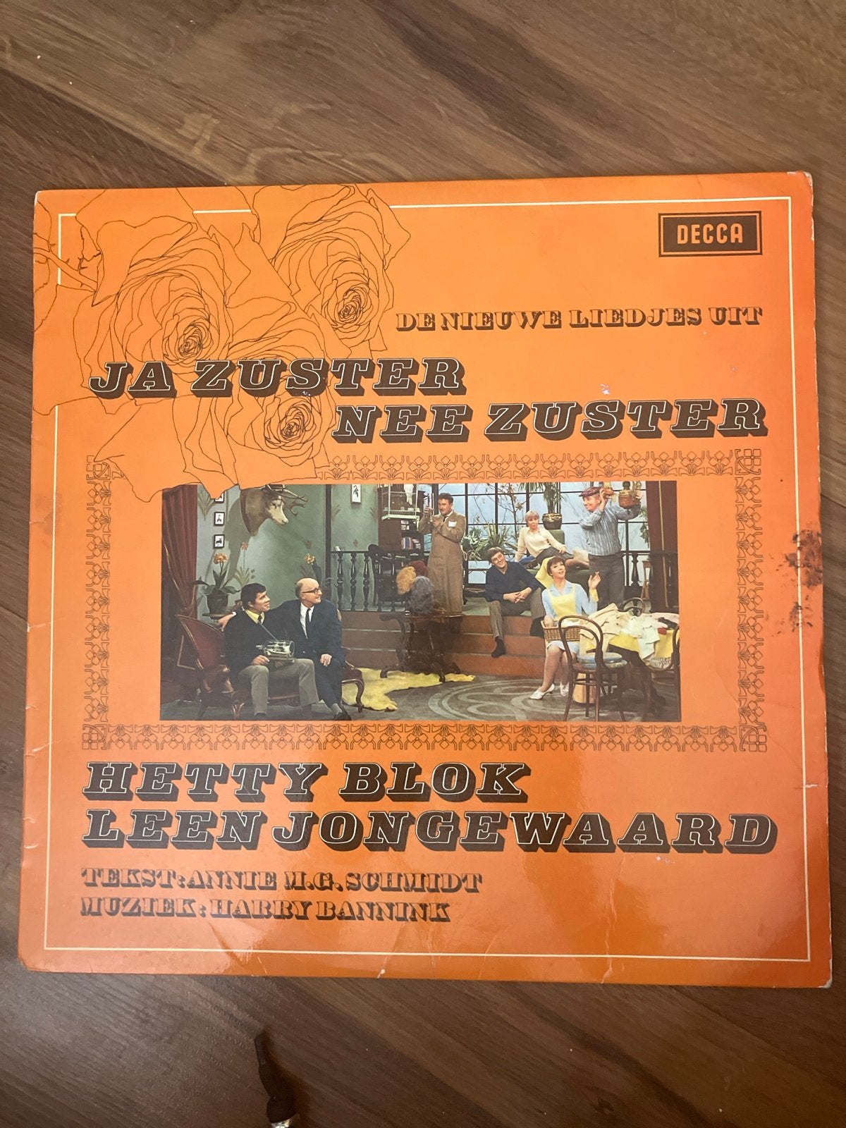 Ja Zuster Nee Zuster LP - Hetty Blok, Leen Jongewaard, Ophalen of Verzenden, 1960 - 1969, Gebruikt, 12 inch