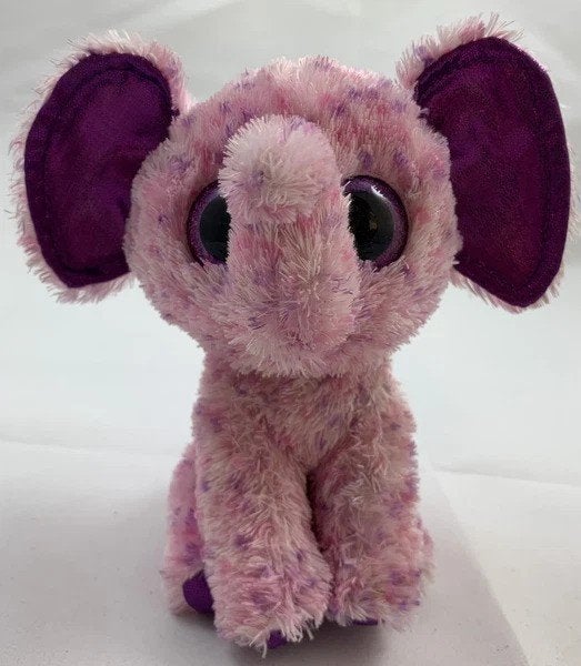 Ty Beanie Boos Eva olifant pluche knuffeldier, Coolsingel 104, 3011 AG Rotterdam, Netherlands, Zo goed als nieuw, Meerkleurig