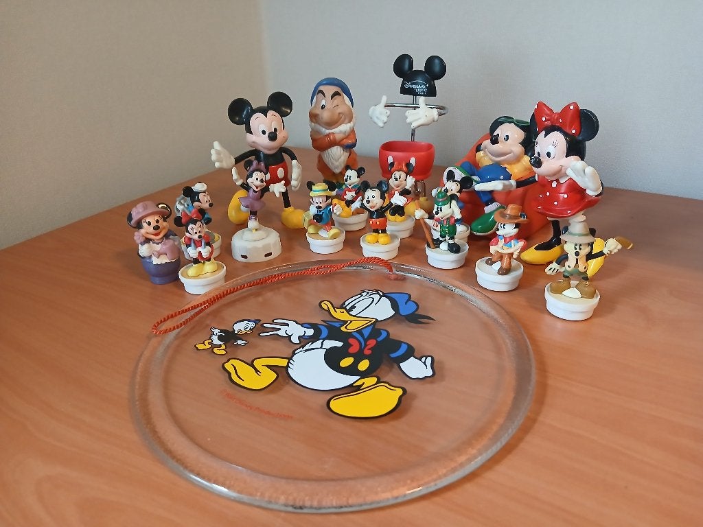 Disneypakket, Ophalen of Verzenden, Mickey Mouse, Zo goed als nieuw, Beeldje of Figuurtje