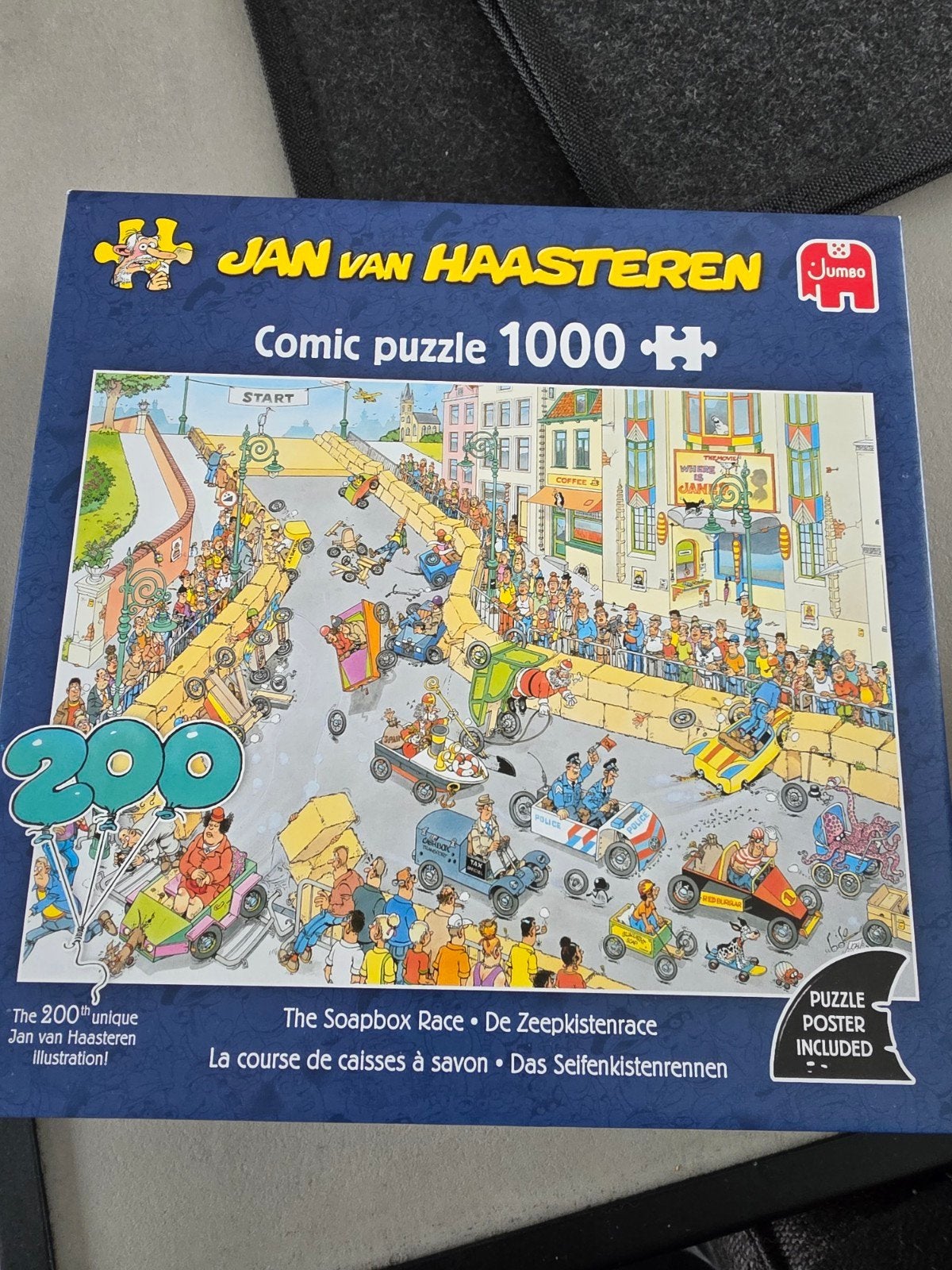 van haasteren zeepkisten race, Ophalen of Verzenden, 500 t/m 1500 stukjes, Zo goed als nieuw