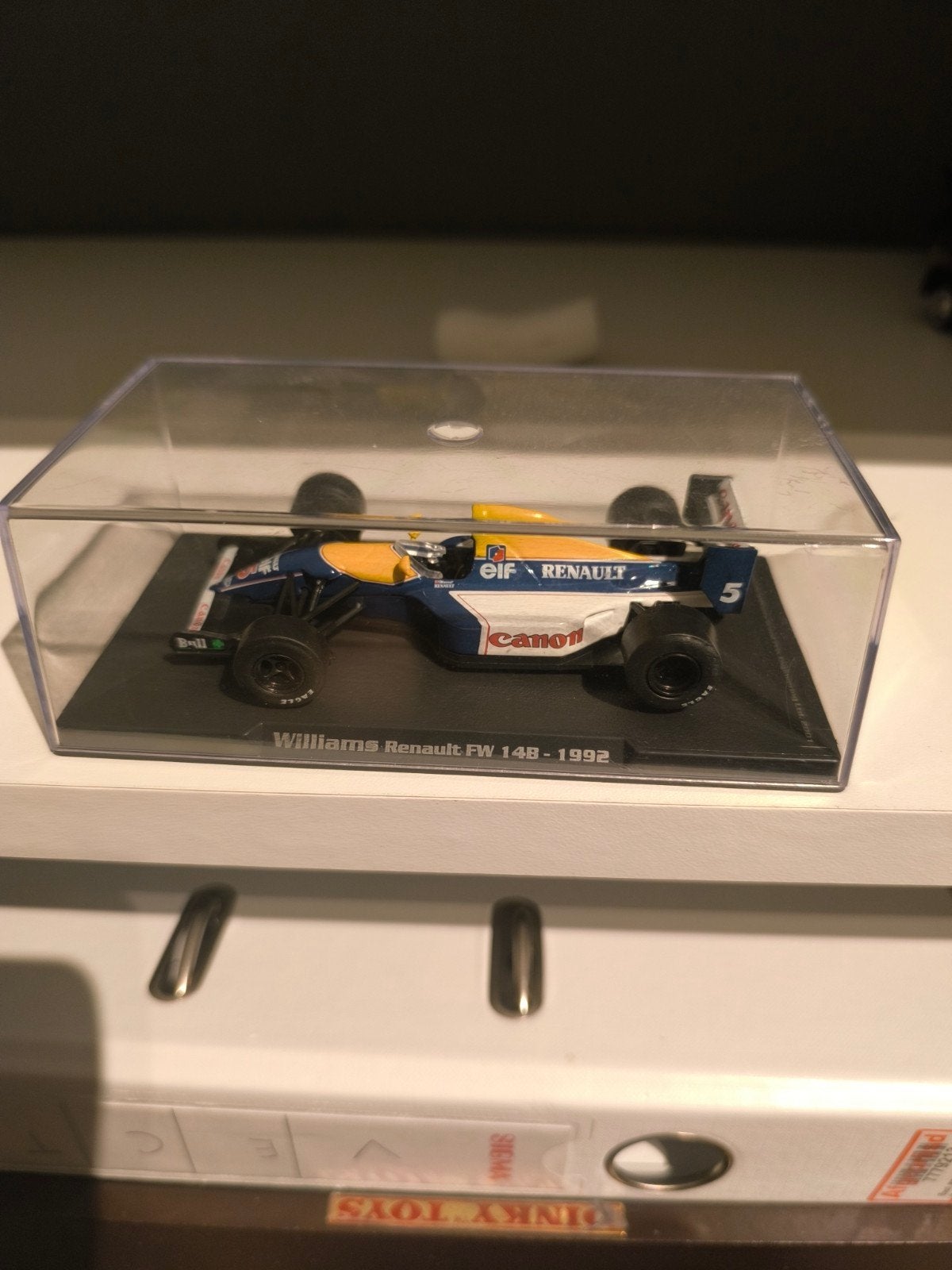 Williams Renault FW14B - 1992 schaalmodel, Ophalen of Verzenden, Zo goed als nieuw, Auto, Overige merken