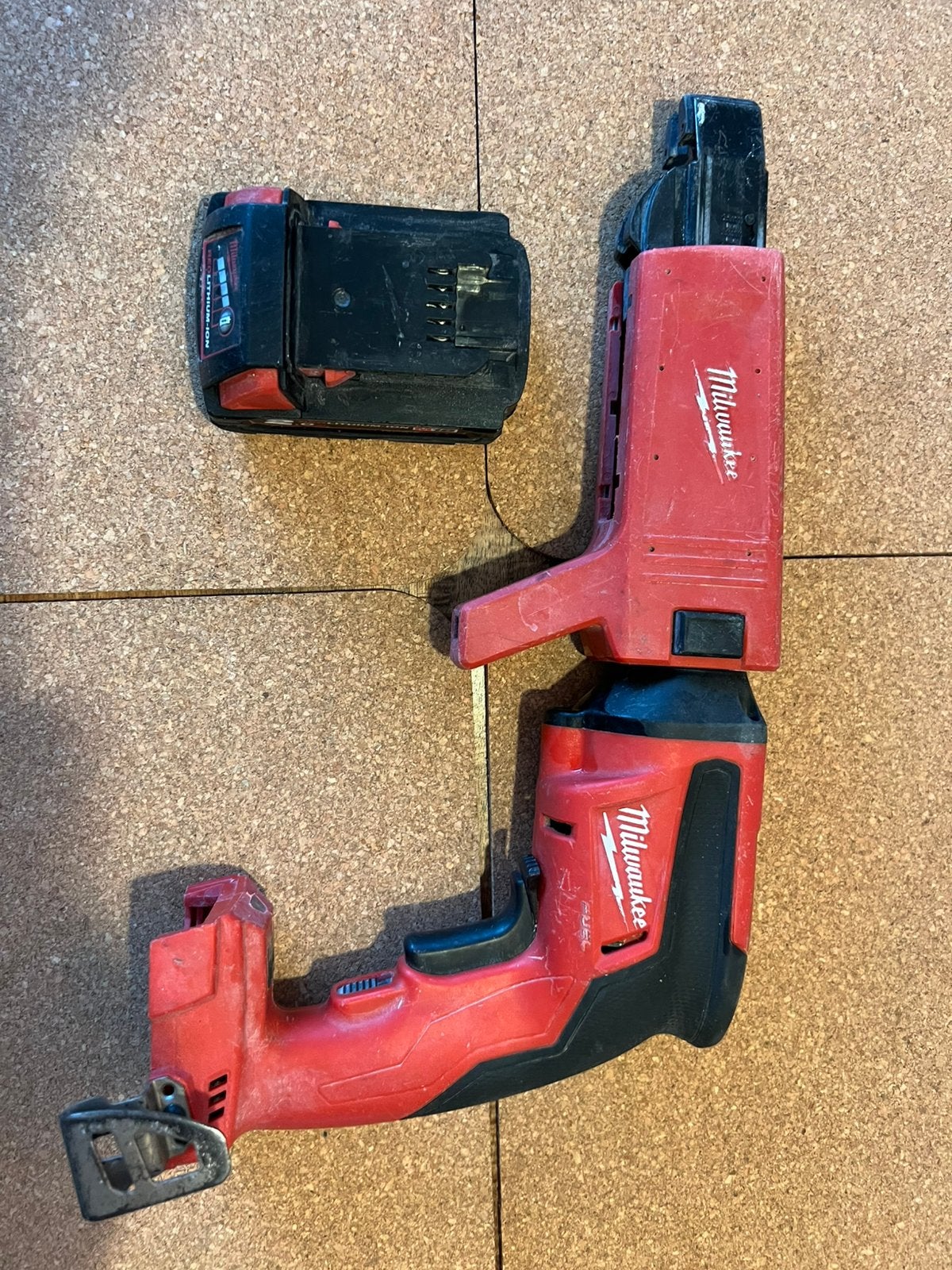 Milwaukee M18 FSG Bandschroefautomaat+ 2.0Ah Accu, Ophalen, Gebruikt, Overige typen