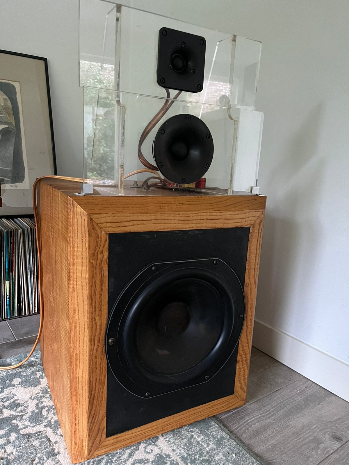 Set Open Baffle speakers luidsprekers Watson, Audio, Tv en Foto, Ophalen, Gebruikt, Overige merken