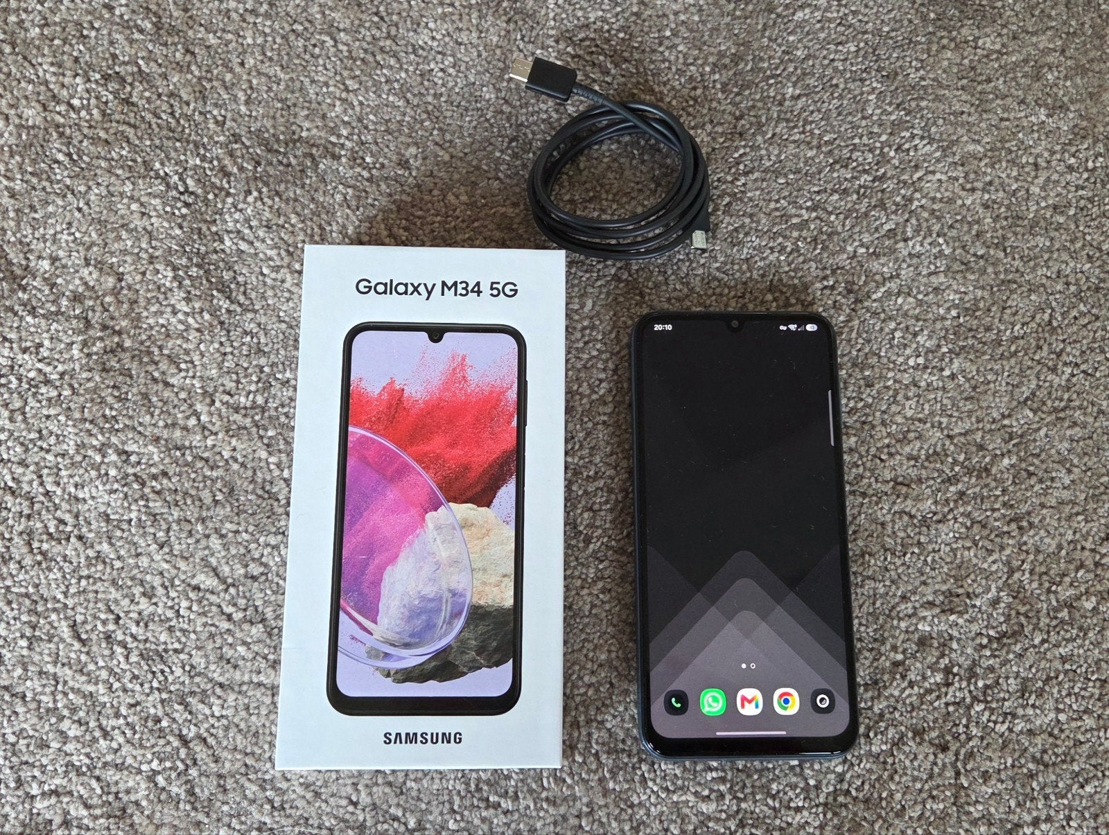 Aangeboden Samsung Galaxy M34, Gebruikt, Overige modellen, Blauw, Ophalen of Verzenden