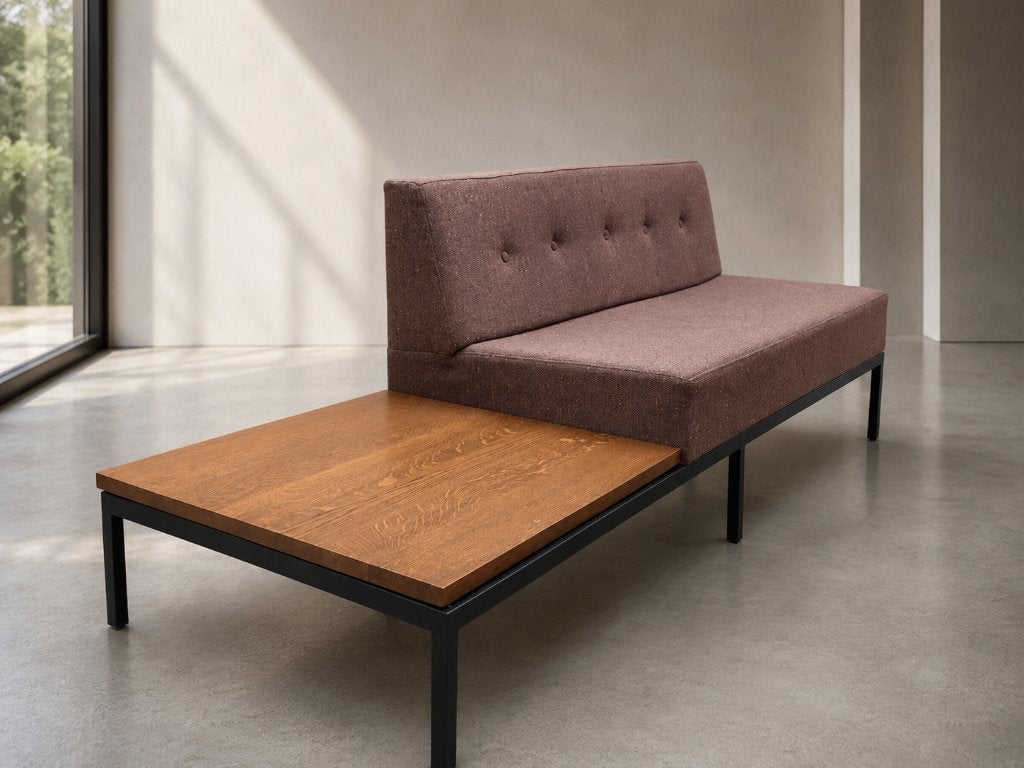 Artifort C070 designbank Kho Liang Ie | Vintage Dutch Design, Huis en Inrichting, Banken | Bankstellen, Ophalen, Gebruikt, Minder dan 75 cm