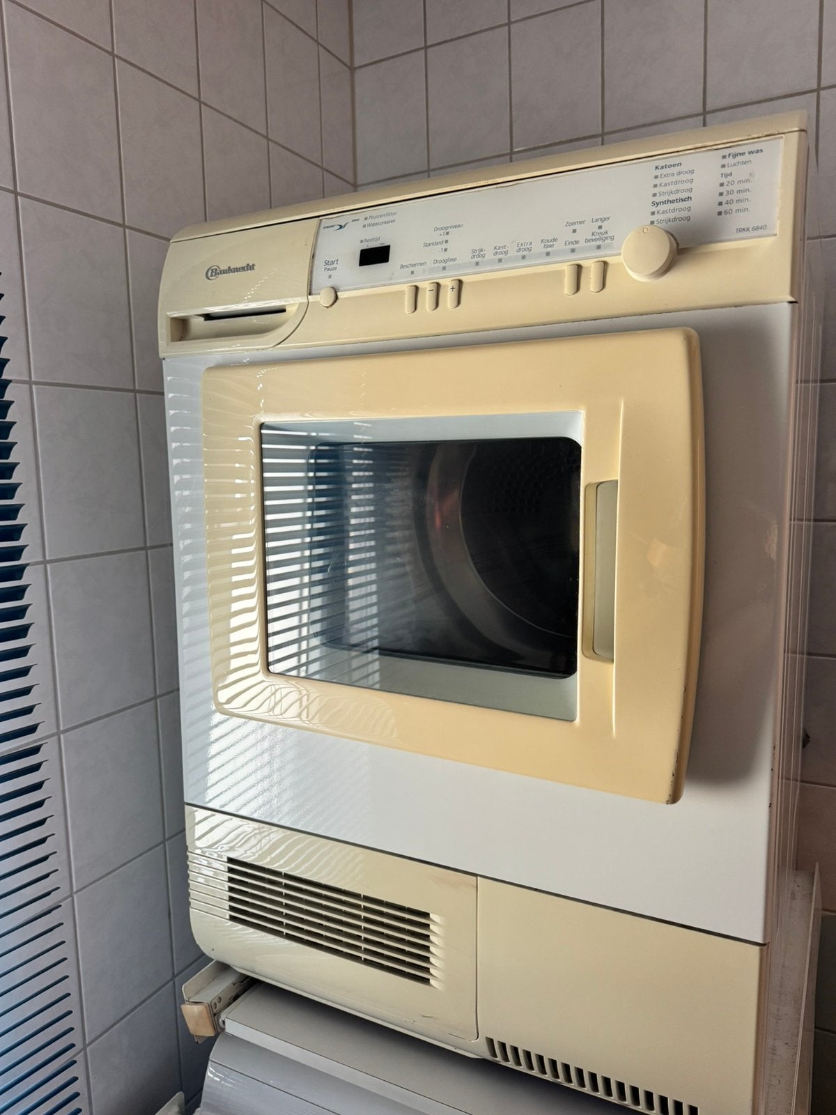 Wasmachine en droger bauknecht