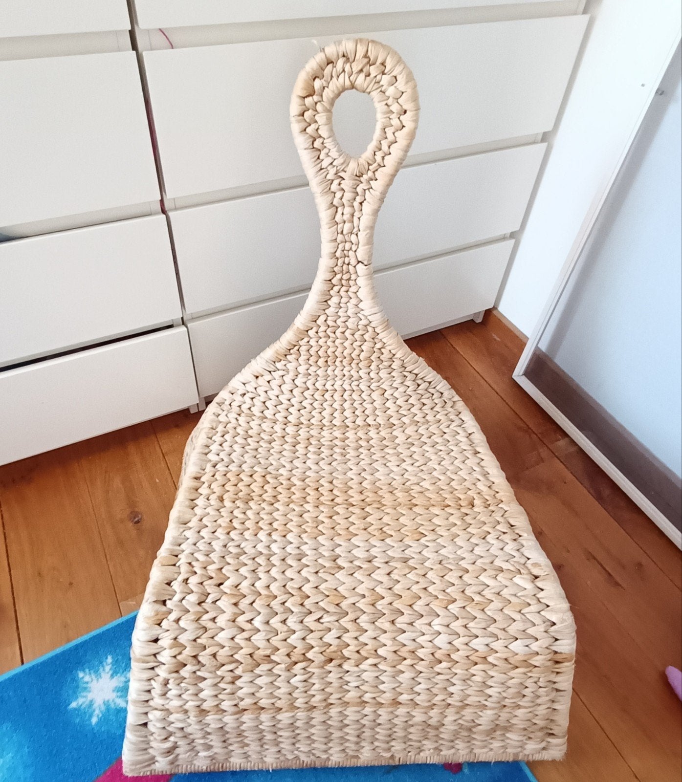 IKEA Schommelstoel van rotan, Huis en Inrichting, Stoelen, Ophalen, Overige kleuren, Scandinavisch, Bohemian, Riet of Rotan
