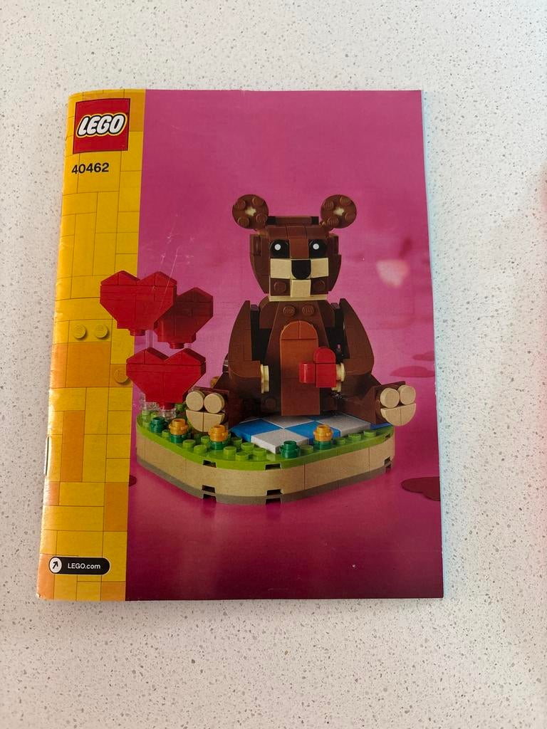 LEGO 40462 Bruine Beer met Hartjes, Ophalen of Verzenden, Gebruikt, Overige typen