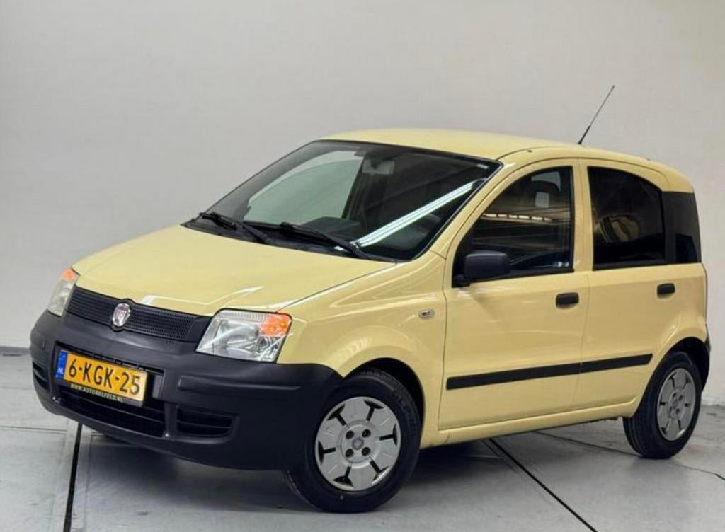 Fiat Panda 1.1 2009 Geel, Voorwielaandrijving, 54 pk, 4 stoelen, Geel