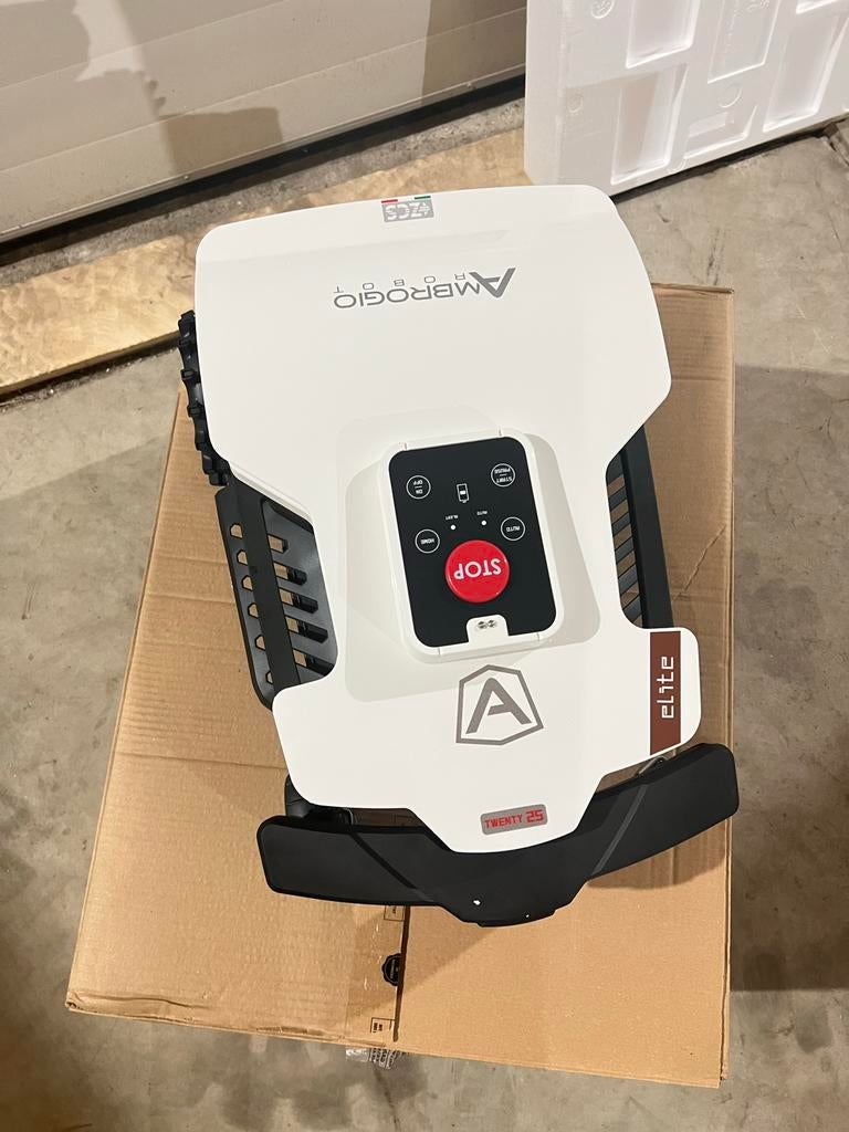Ambrogio Robot Twenty 25 Elite Robotmaaier (nieuw in doos), Ophalen of Verzenden, Nieuw, 20 tot 25 cm, Bestuurbaar via app